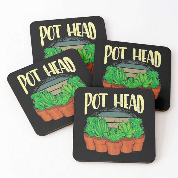 Item preview, Funny Pot Head Gardening & Plant Obsessed Pun designed and sold by perfectpresents.