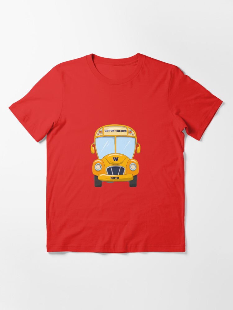 cubs school bus shirt