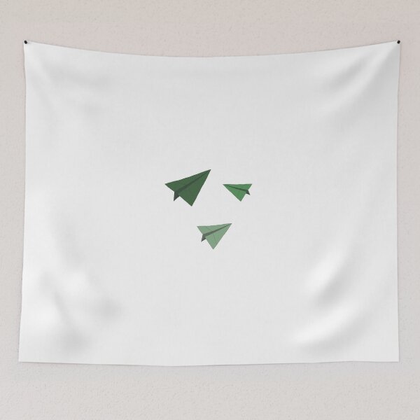 Item preview, Paper Planes Sticker Pack Forest Green designed and sold by AlishaMSchil.