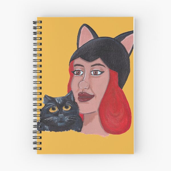 Item preview, Pin de Halloween con gato negro designed and sold by TesiaMarieArt.