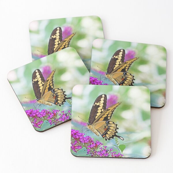 Item preview, Giant Swallowtail On Buddleia designed and sold by Deb Oppermann.