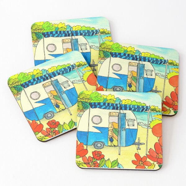Item preview, Summer Holiday Caravan Series - by Helen Blair designed and sold by HelenBlair.