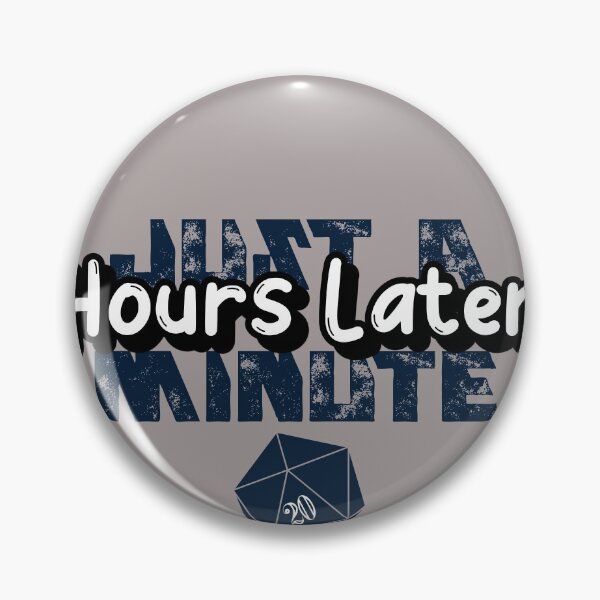 Item preview, Tabletop RPG Just a Minute designed and sold by CrimsonKnights.