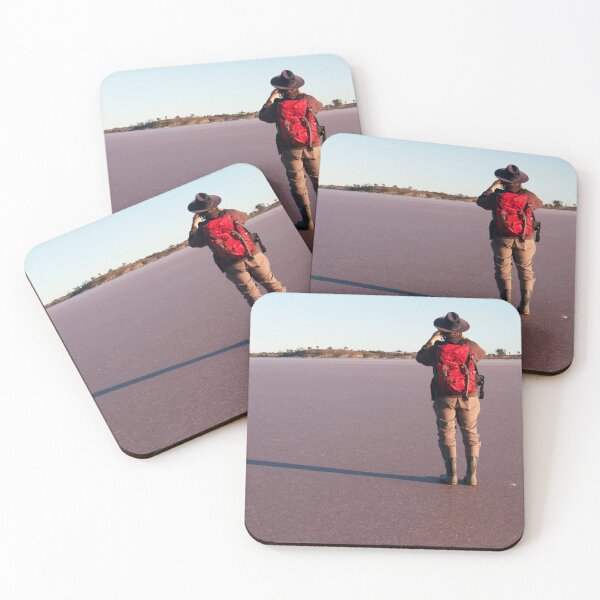 Item preview, walking on Lake Crosby - Murray Sunset NP Mallee designed and sold by yvonne hyland.