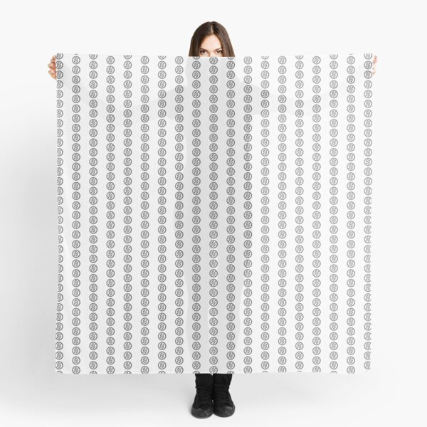 J. J. Hanna Logo in Contrast Scarf