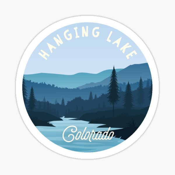 Vista previa del artículo con la obra «Lago Colgante, Colorado», diseñado y vendido por InvestingRoad.