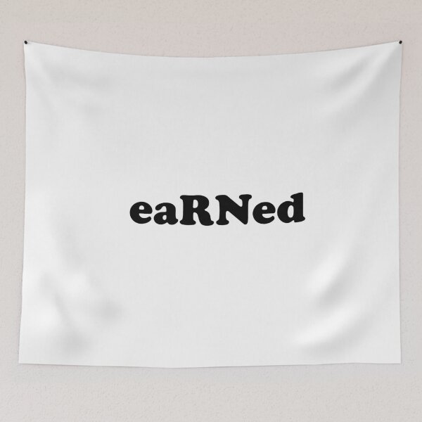 Item preview, eaRNed designed and sold by ThingsByJoy.