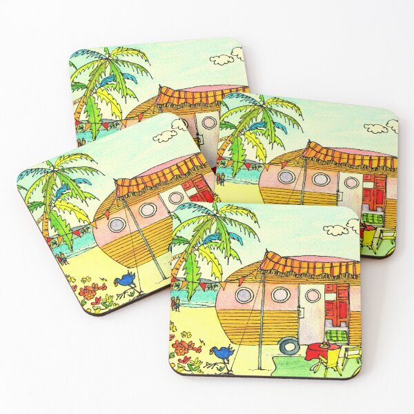 Item preview, Summer Holiday Caravan series designed and sold by HelenBlair.