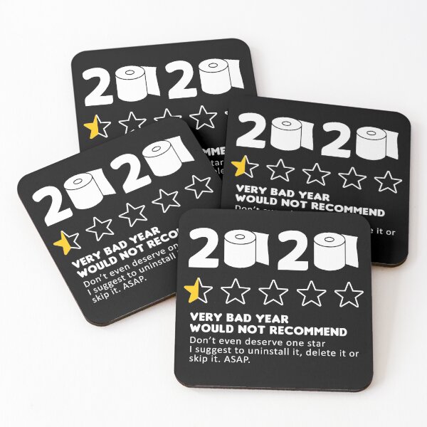 Item preview, 2020 Very Bad Would Not Recommend Funny Half 1 star review  designed and sold by Noahlaz.