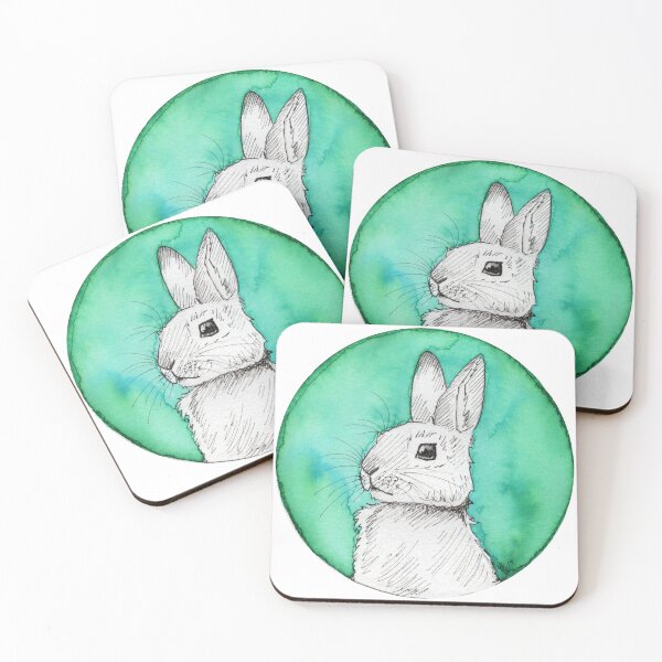Item preview, Inktober 2019: Rabbit designed and sold by Pamela Sommer.