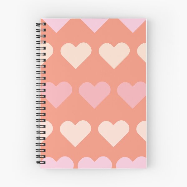 Item preview, Diseño horizontal de corazones pastel rosa melocotón designed and sold by 2CreativeNomads.
