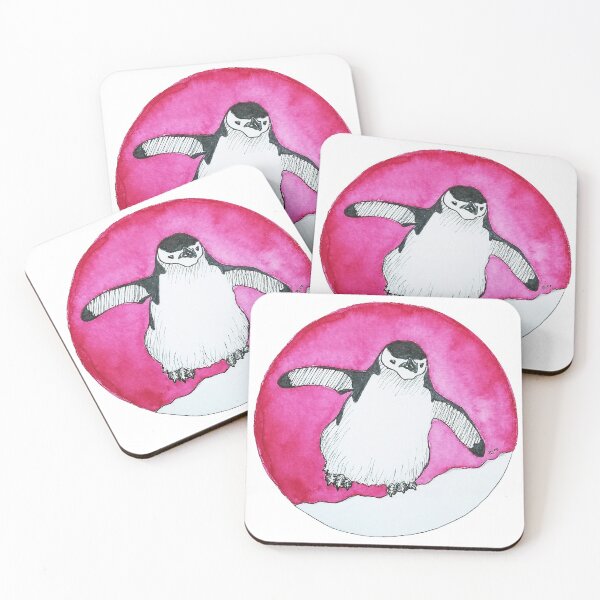 Item preview, Inktober 2019: Penguin designed and sold by Pamela Sommer.
