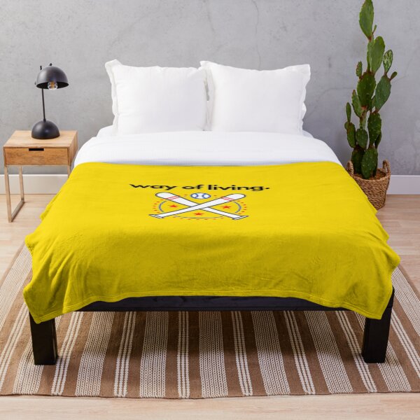 Way of living for baseball lovers VII Throw Blanket