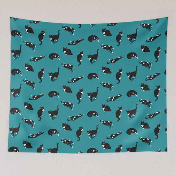 Item preview, Cat Pattern designed and sold by Tilly Scribbles.