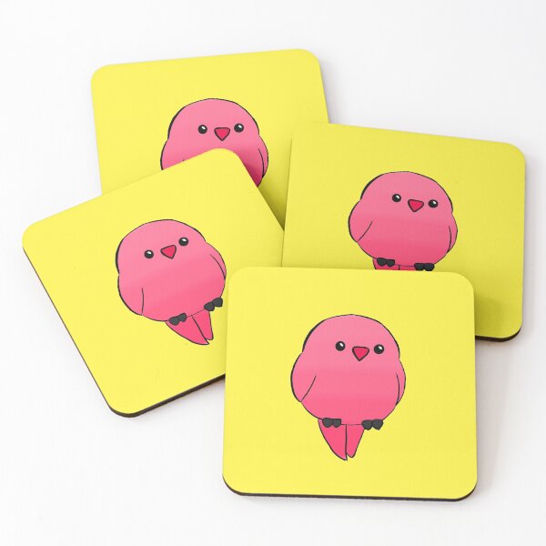 Item preview, Hot Pink ombré bird designed and sold by Karsmultifam.