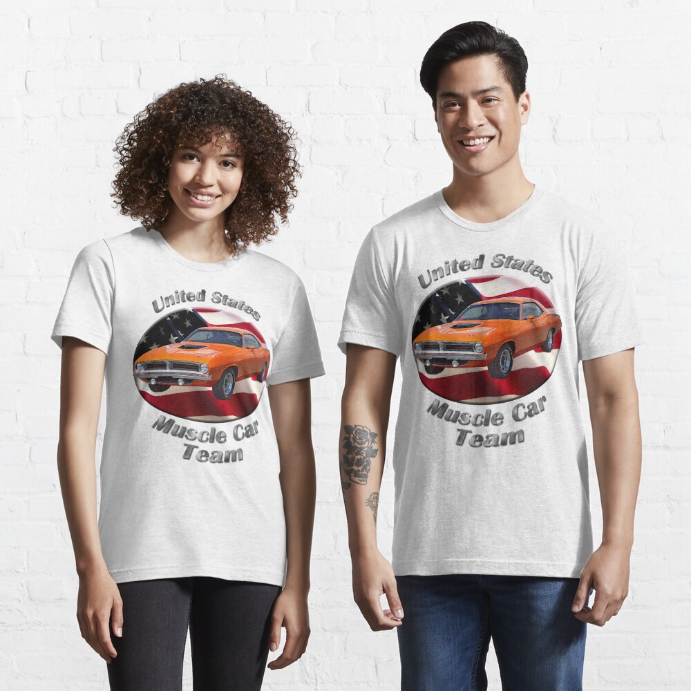 Plymouth Barracuda Muscle Car Team Essential T-Shirt