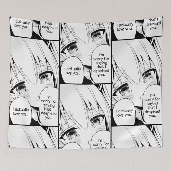 Item preview, I'm Sorry. . . I Actually Love You | Misfit of Demon King Academy designed and sold by mangaBear.