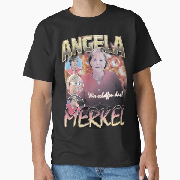 Item preview, Angela Merkel Rap Bootleg Tee designed and sold by Discobeef.