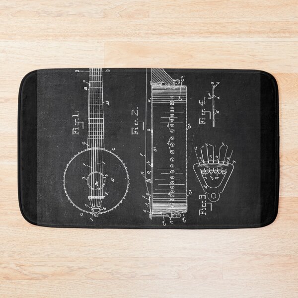 Item preview, Chalkboard Banjo Patent designed and sold by JoolyA.