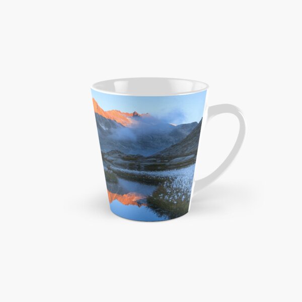 Landscape in Alps Mountains, the magical Alps with its mountains, glaciers and lakes Tall Mug