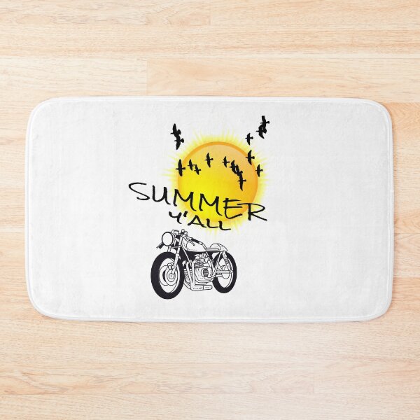 Item preview, Old School Motorcycle Sunset Ride Summer Y'all  designed and sold by Bliss Find And Design.