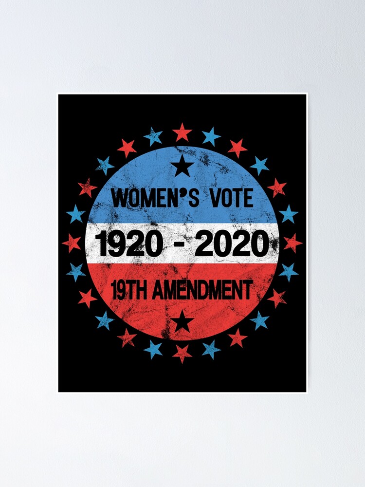 19th Amendment Womens Suffrage Voting Centennial Right To Vote Centennial 100th Anniversary 