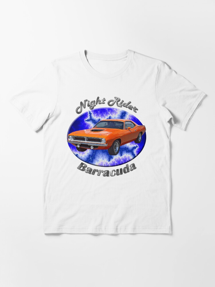 Alternate view of Plymouth Barracuda Night Rider Essential T-Shirt