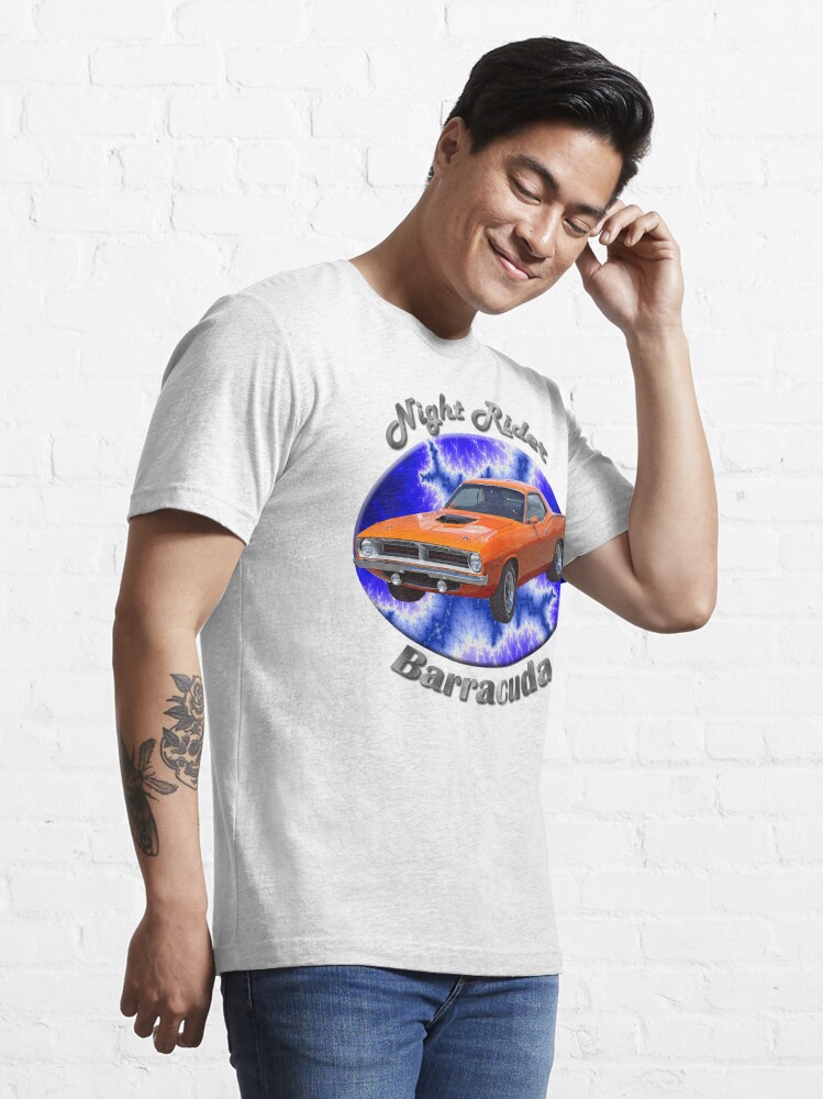 Alternate view of Plymouth Barracuda Night Rider Essential T-Shirt