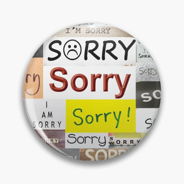 Item preview, I am SORRY designed and sold by MyLifeMatters20.