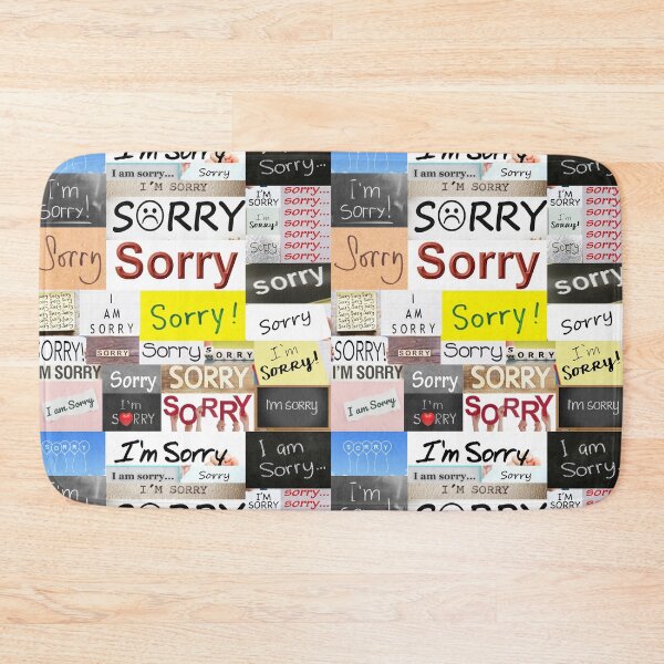 Item preview, I am SORRY designed and sold by MyLifeMatters20.