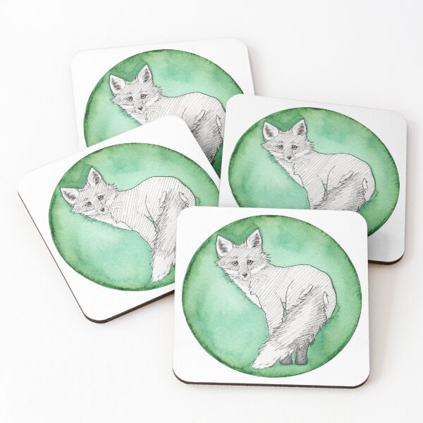 Item preview, Inktober 2019: Fox designed and sold by Pamela Sommer.