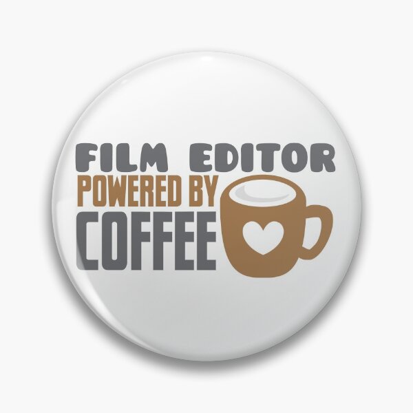 Item preview, Film editor powered by coffee designed and sold by jazzydevil.