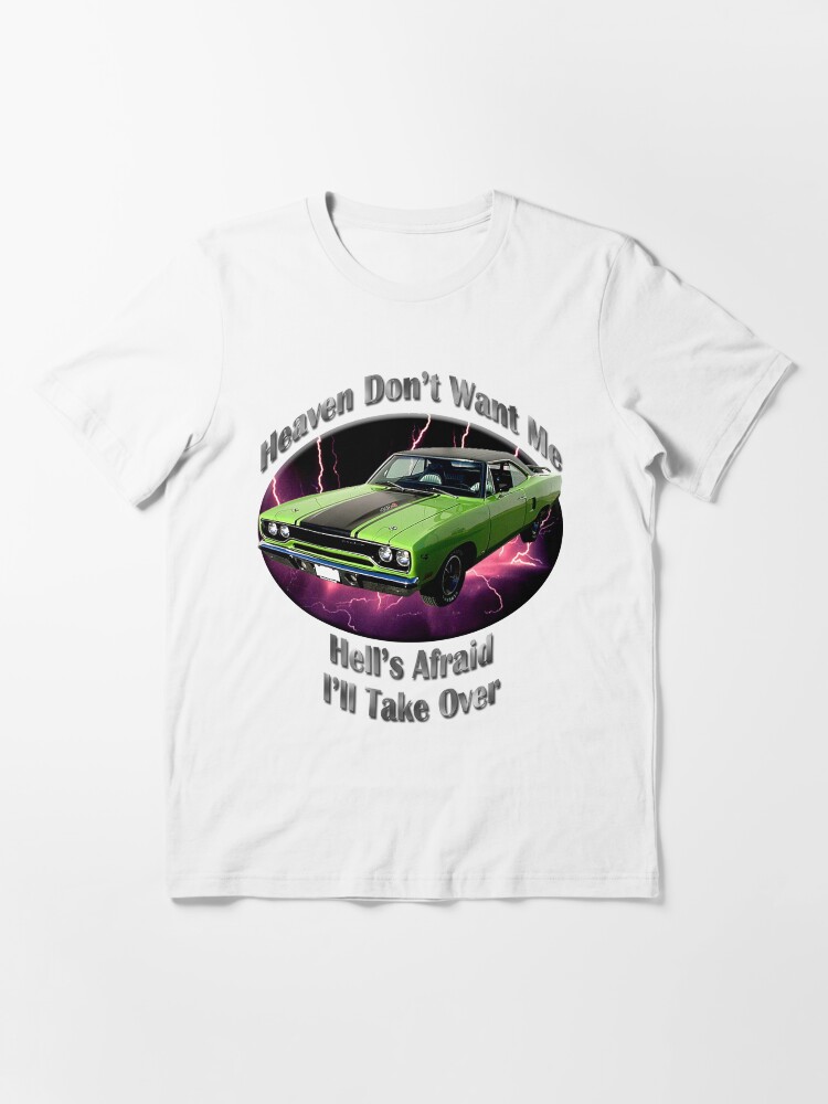 Alternate view of Plymouth Roadrunner Heaven Don't Want Me Essential T-Shirt