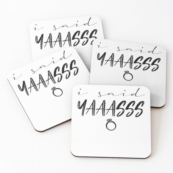Item preview, I Said Yes "Yaaasss" Bridesmaid Bachelorette Party designed and sold by David Garry.