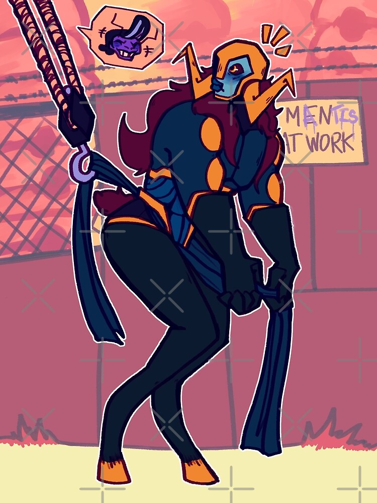 ROTTMNT Baron Draxum Pinup Poster