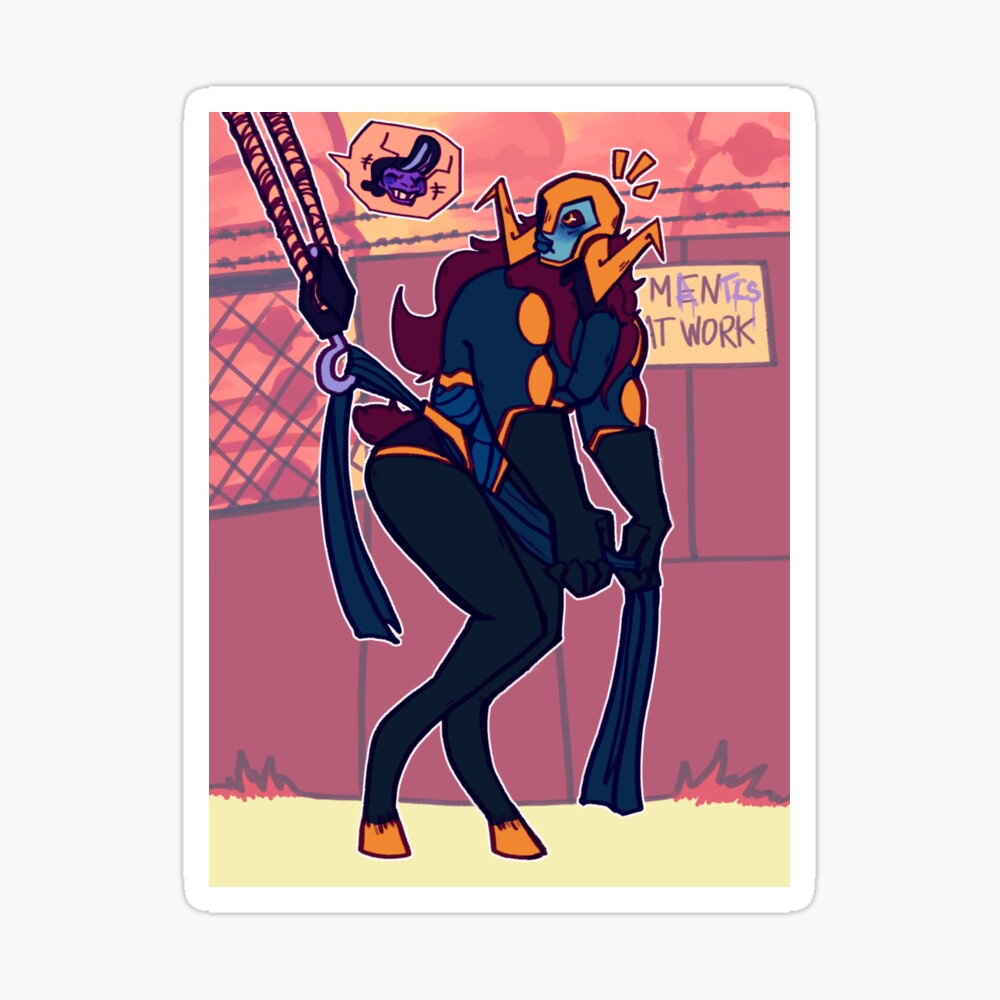 ROTTMNT Baron Draxum Pinup Art Board Print