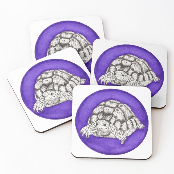 Item preview, Inktober 2019: Tortoise designed and sold by Pamela Sommer.