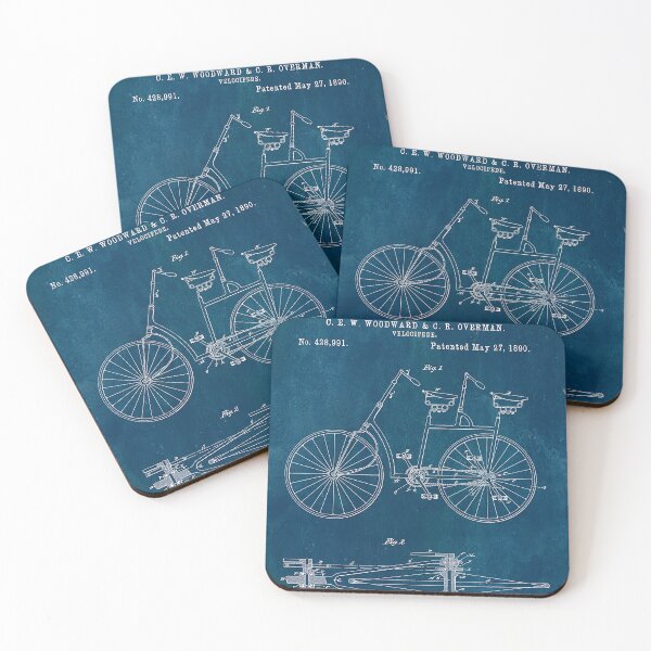 Item preview, Blueprint Tandem Bicycle Patent designed and sold by JoolyA.