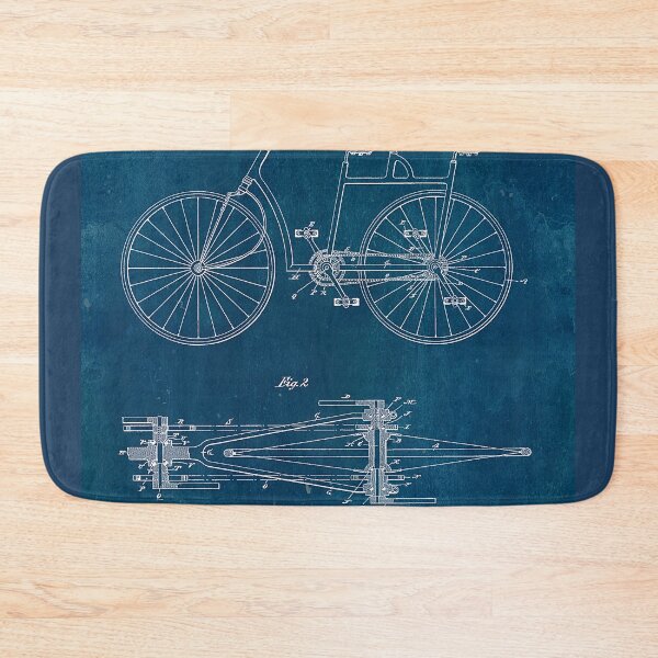 Item preview, Blueprint Tandem Bicycle Patent designed and sold by JoolyA.