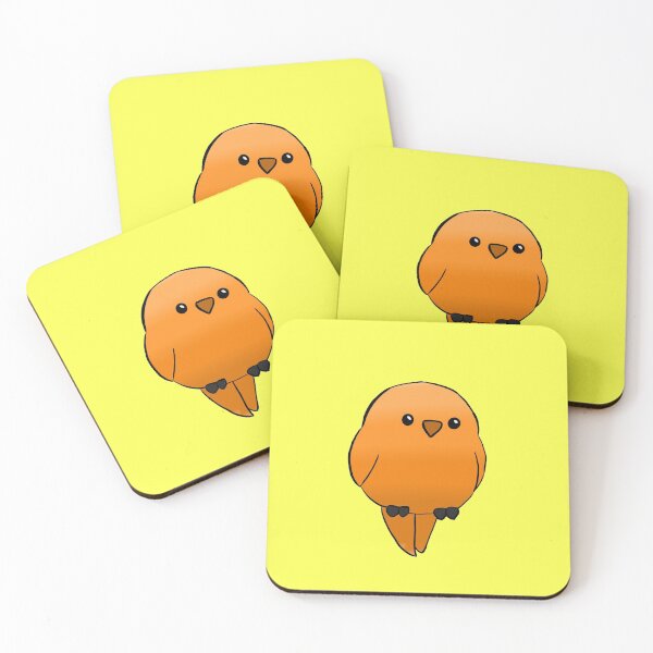 Item preview, Orange ombré bird designed and sold by Karsmultifam.