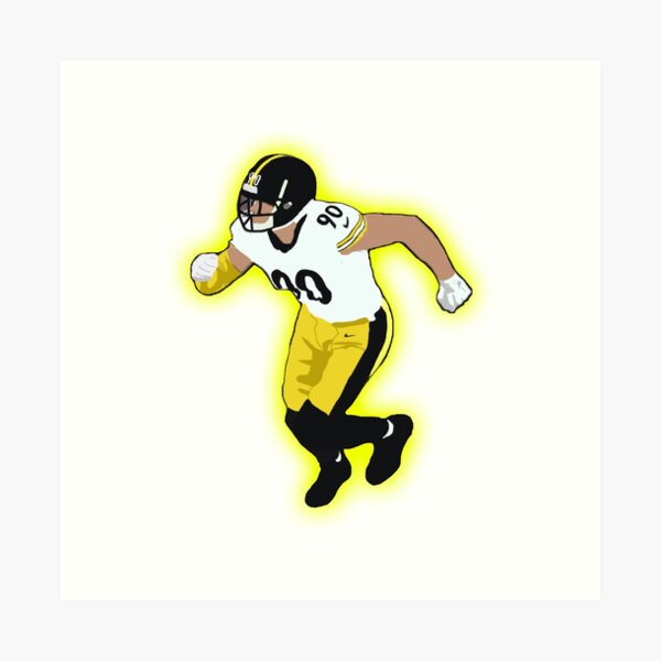 TJ Watt Jersey | Art Board Print