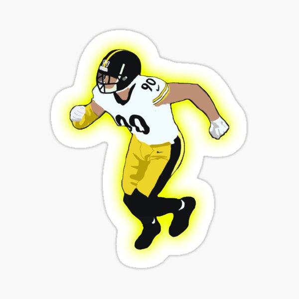 : 2019 NFL Stickers Collection #155 T.J. Watt Pittsburgh Steelers  (Small, Thin, Peelable Official Panini Sticker Football Card) :  Collectibles & Fine Art