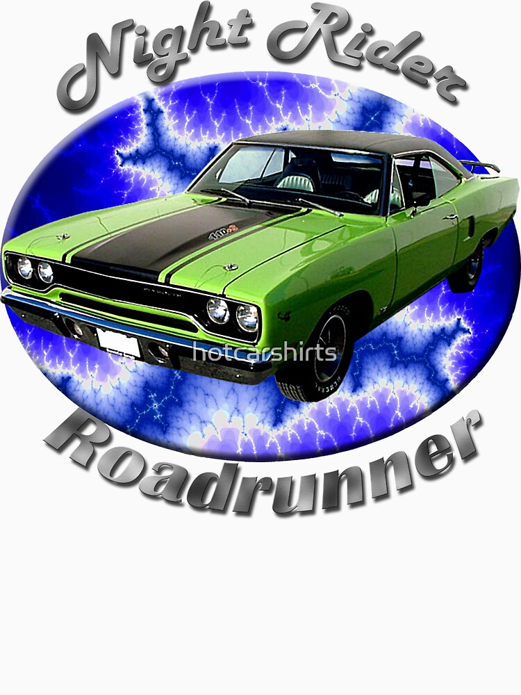 Plymouth Roadrunner Night Rider by hotcarshirts