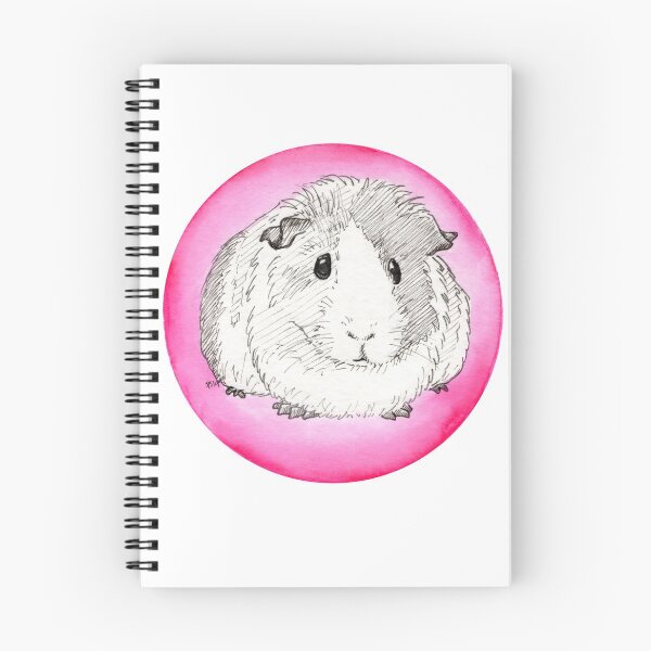 Item preview, Inktober 2019: Guinea Pig designed and sold by Pamela Sommer.