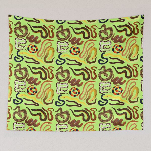 Item preview, Snakes pattern designed and sold by JenChibi.
