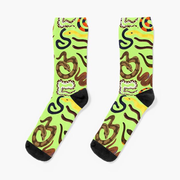 Snakes pattern Socks