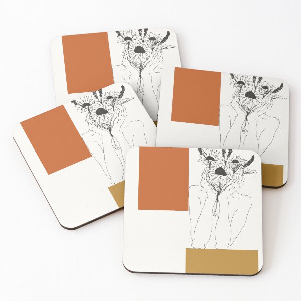 Item preview, Abstract Woman with Flowers designed and sold by christinaotoole.