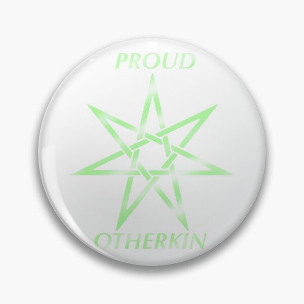 Item preview, v.1 “Proud Otherkin” in green designed and sold by DraconicsDesign.