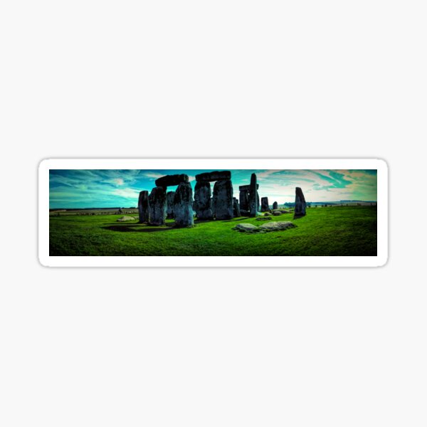 Sunny Stonehenge Sticker