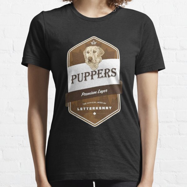 puppers beer t shirt